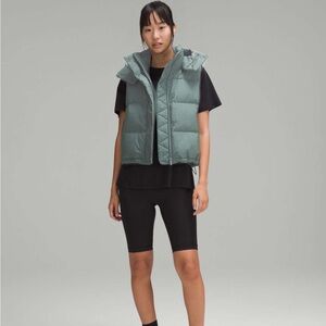 NWOT Lululemon Wunder Puff Vest Medium Forest size 6